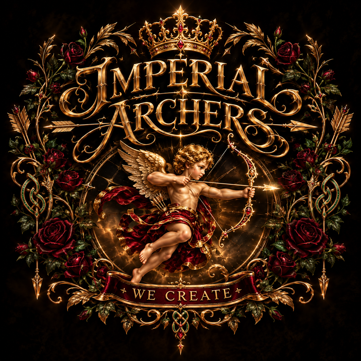 Imperial Archer — Golden Cupid Crest